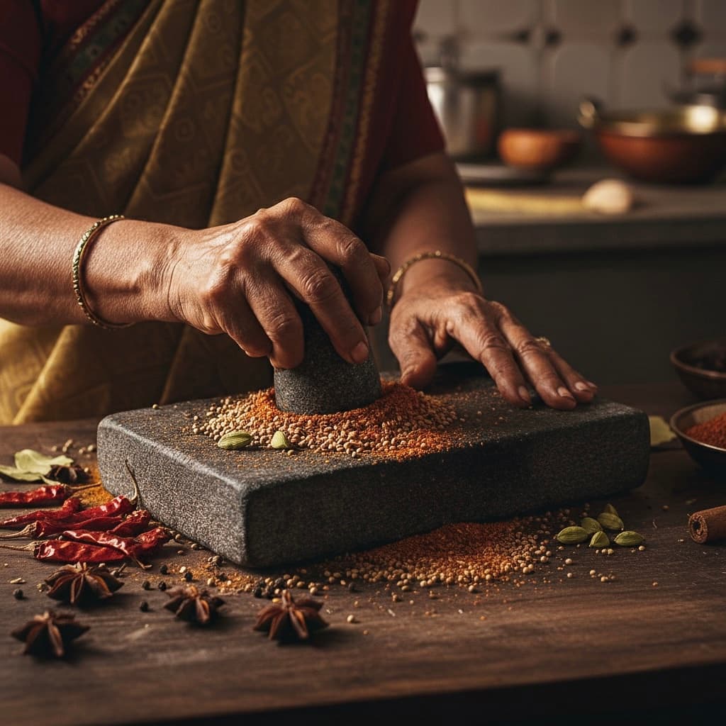 Kasturi Masala Process 4